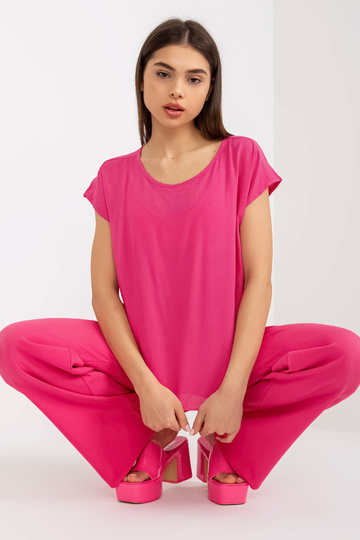 Tumši rozā ikdienas blūze... 2