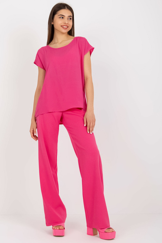 Tumši rozā ikdienas blūze ar viskozi...