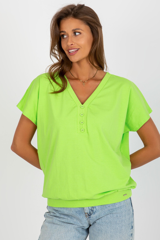 Sieviešu laima blūze ar īsām piedurknēm