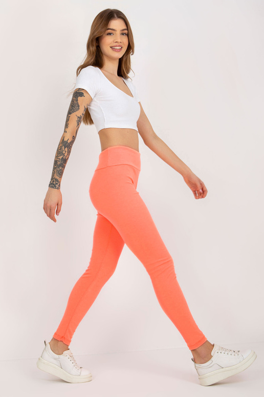 Fluo oranži ikdienas legingi pamata...