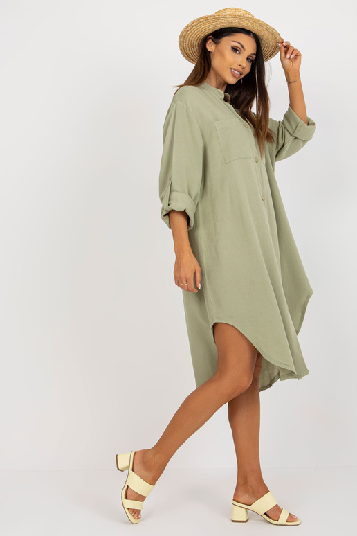 Gaiši zaļa midi kleita oversize...