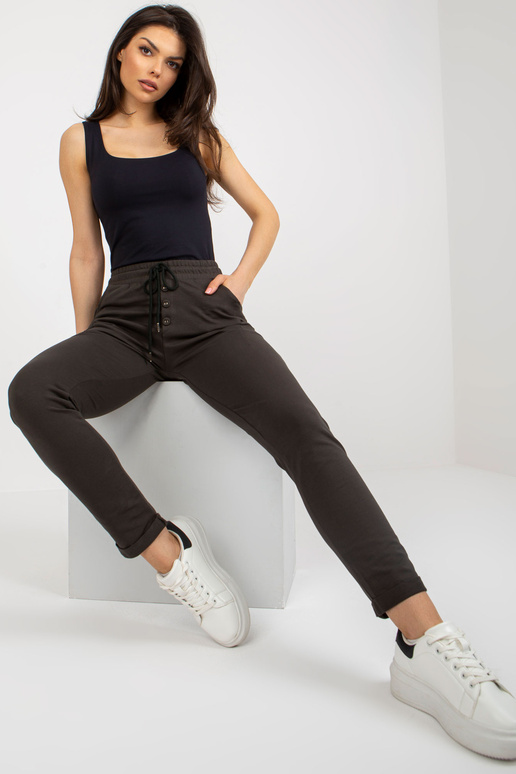 Sporta bikses-RV-DR-8694.37-tumši haki