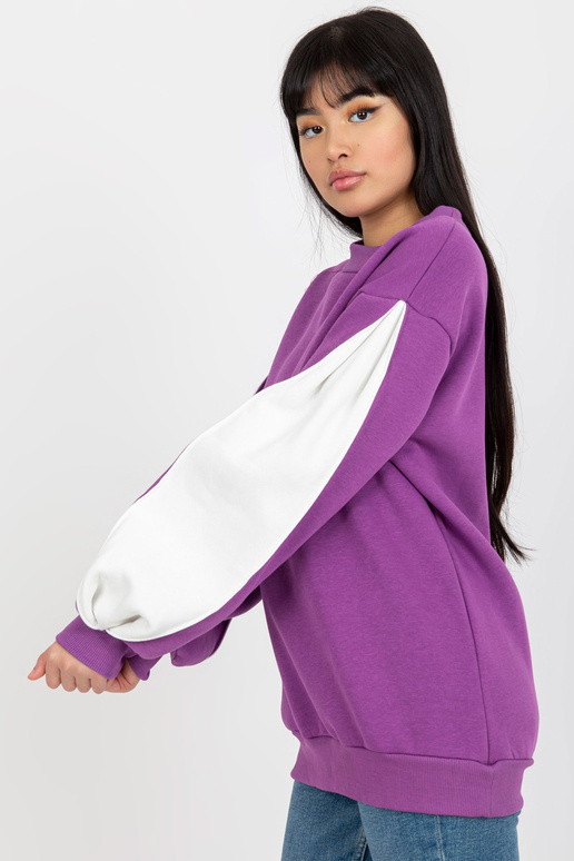 Violets džemperis bez kapuces ar...