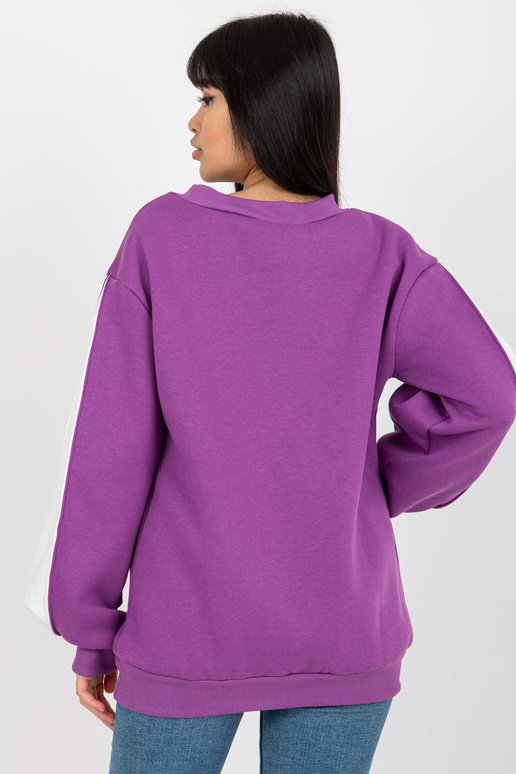 Violets džemperis bez kapuces ar...