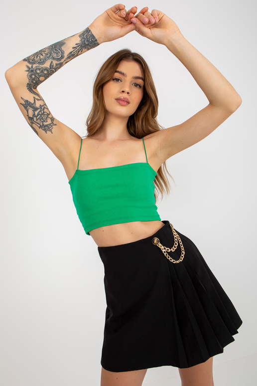 Melni eleganti svārki ar ķēdīti