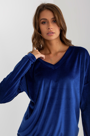 Kobalta velūra džemperis... 2