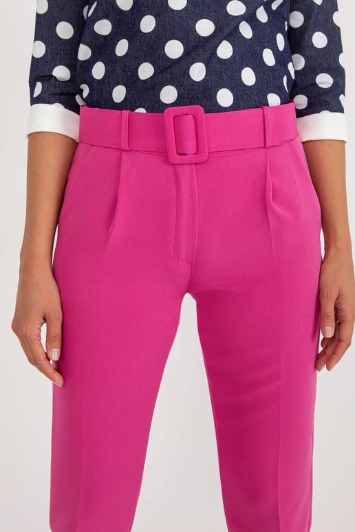 Bikses-DHJ-SP-12787.21X-tumši rozā