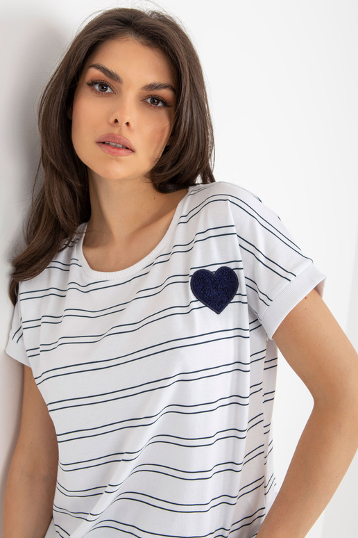 Balta un tumši zila sieviešu...