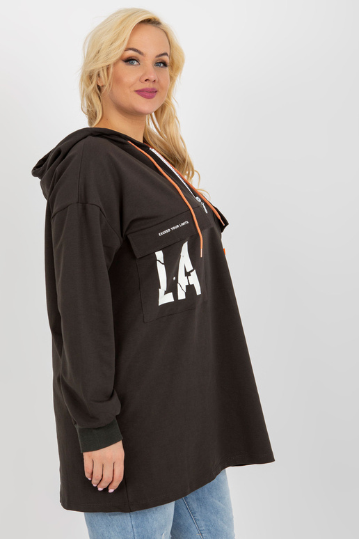 Haki krāsas garāks plus izmēra sporta... Haki krāsas garāks plus izmēra sporta...