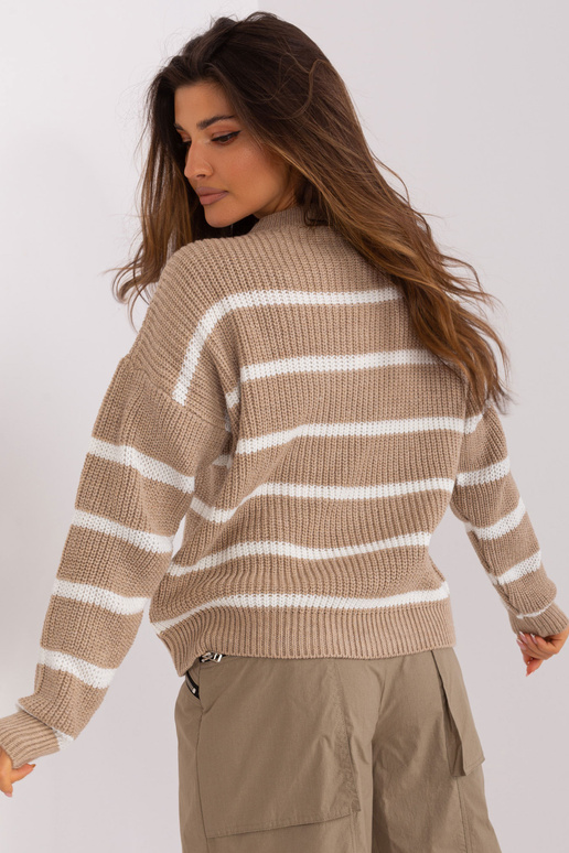 Džemperis-BA-SW-8025.38P-tumši bēšs