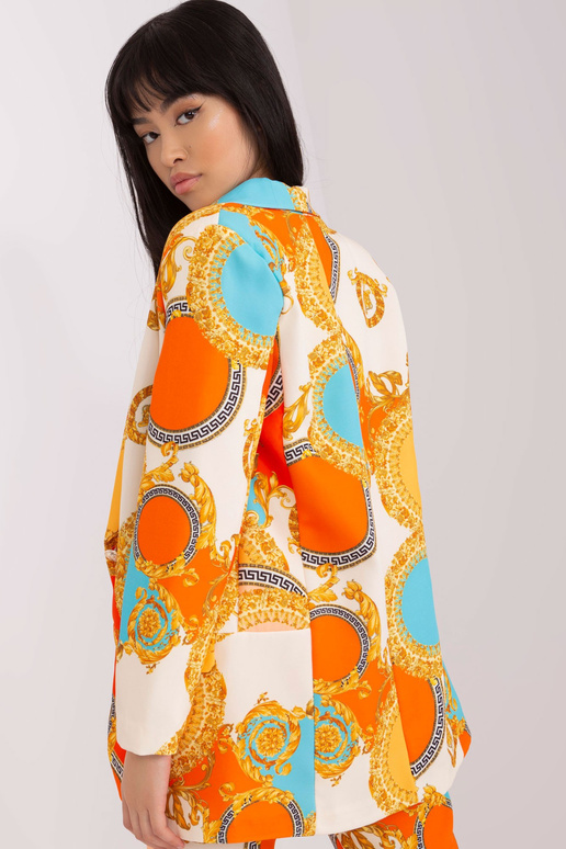 Marynarka-DHJ-MA-15621B.03-pomarańczowy Marynarka-DHJ-MA-15621B.03-pomarańczowy