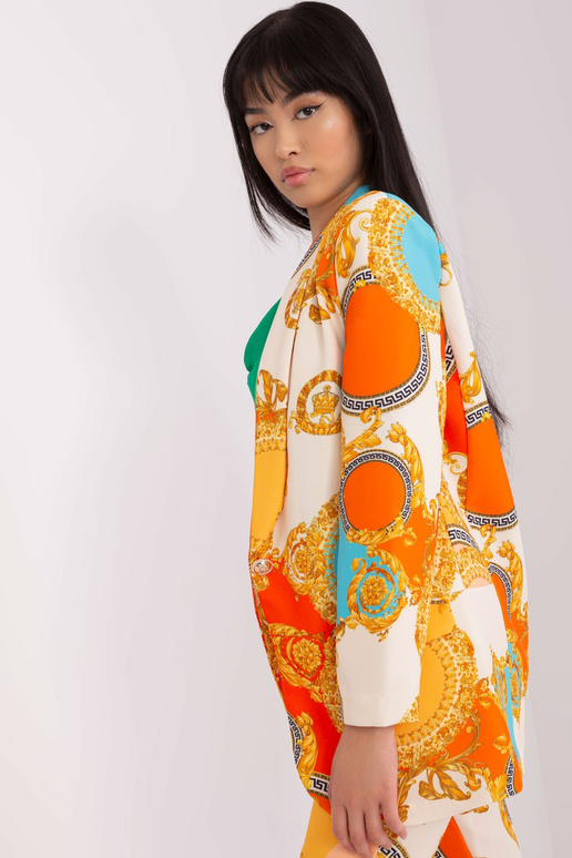 Marynarka-DHJ-MA-15621B.03-pomarańczowy Marynarka-DHJ-MA-15621B.03-pomarańczowy