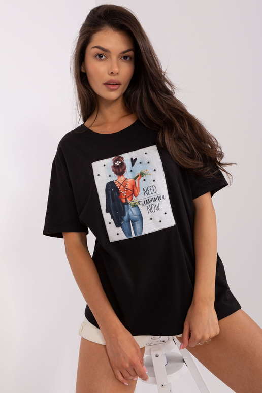 T-krekls-LK-TS-509353.25P-melns