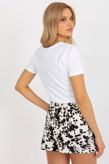 Balts un oranžs kokvilnas...