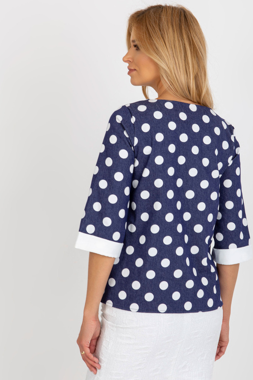 Blūze-LK-BZ-506755.56P-tumši zila