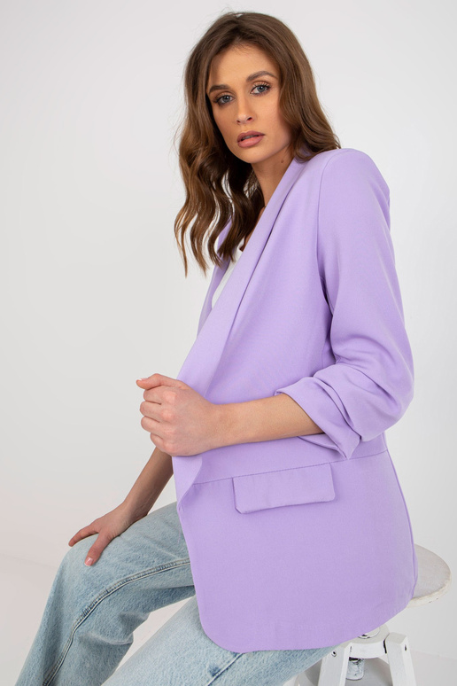 Gaiši violeta eleganta jaka ar 3/4... Gaiši violeta eleganta jaka ar 3/4...