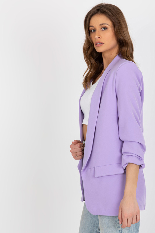 Gaiši violeta eleganta jaka ar 3/4... Gaiši violeta eleganta jaka ar 3/4...
