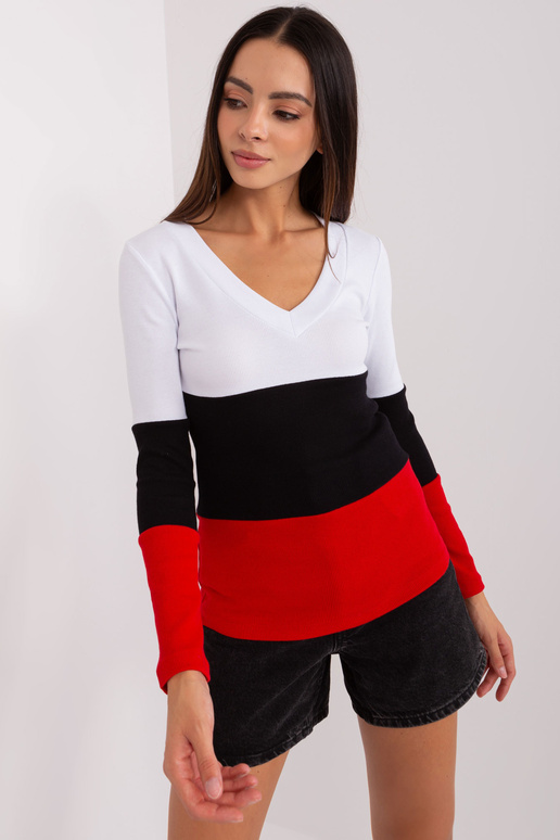 Blūze-RV-BZ-8431-1.14P-balta un sarkana