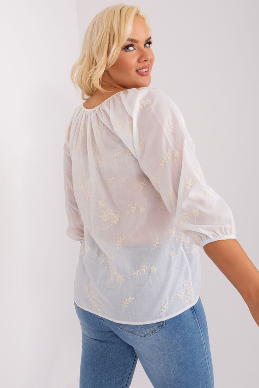 Blūze-LK-BZ-509324.50P-balta un bēša