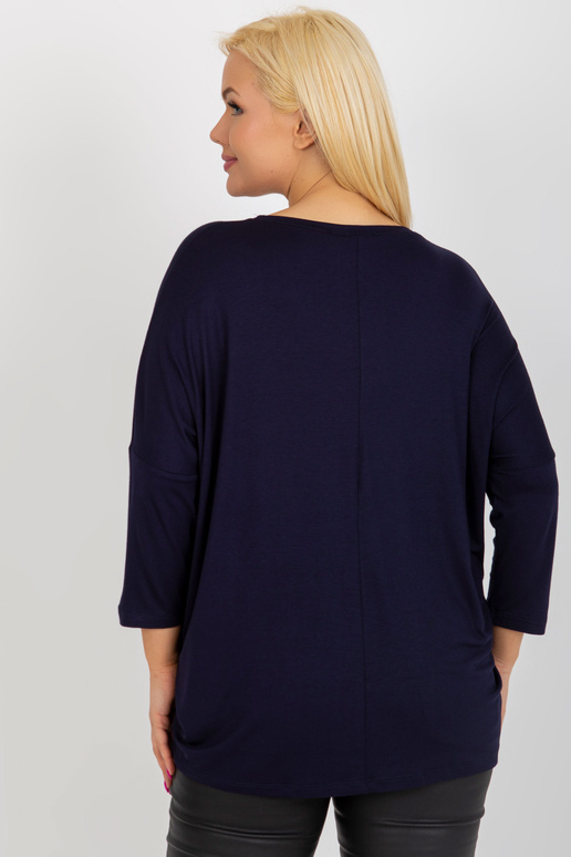 Blūze-RV-BZ-5745.18- tumši zila