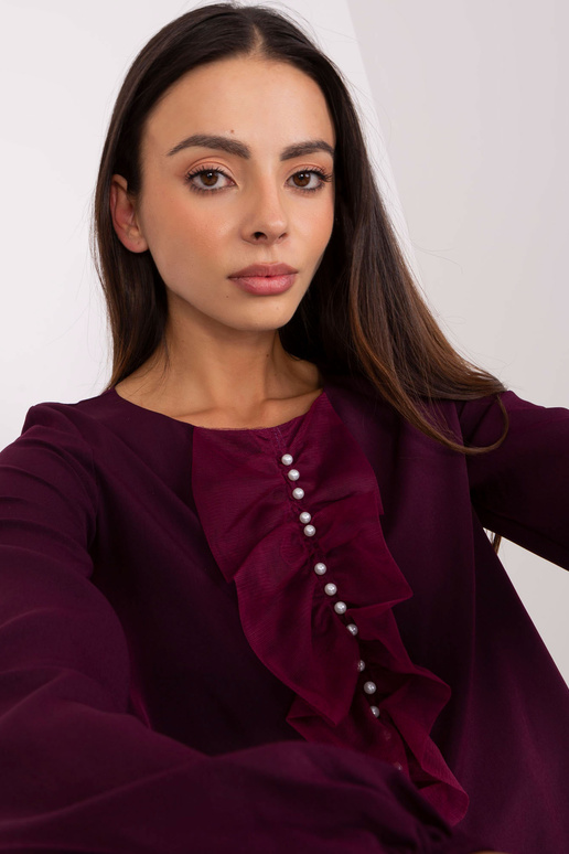 Blūze-LK-BZ-506673.36-tumši violeta
