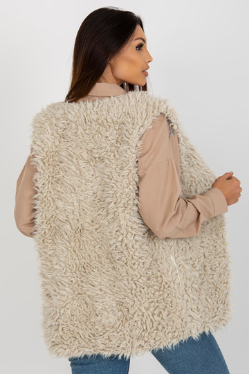 Bēša kažokādas veste ar... 2