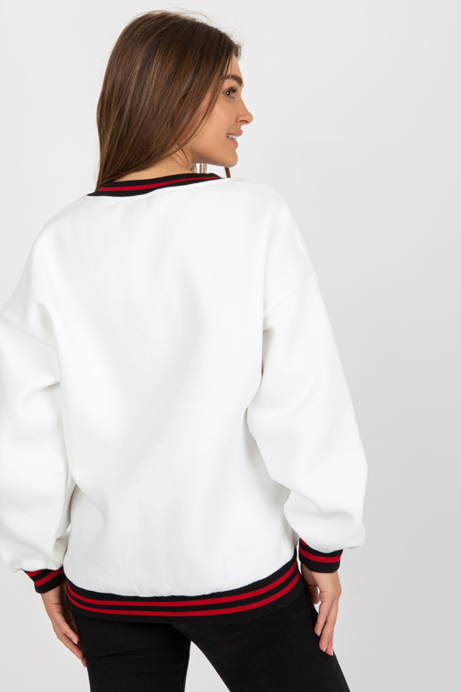 Balts sporta krekls ar apdruku bez...