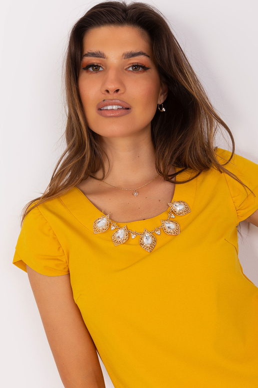 Blūze-LK-BZ-505783-2.01P-tumši dzeltena