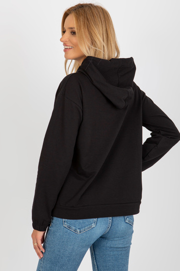 Melns Kangaroo džemperis ar... 2