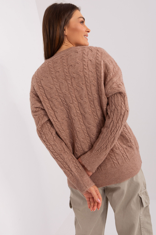 Džemperis-AT-SW-2335.27-tumši bēšs