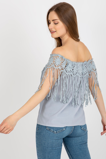 Pelēka sieviešu spāņu blūze...