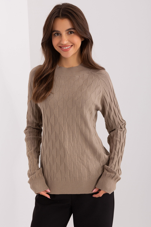 Džemperis-AT-SW-2326.37X-tumši bēšs