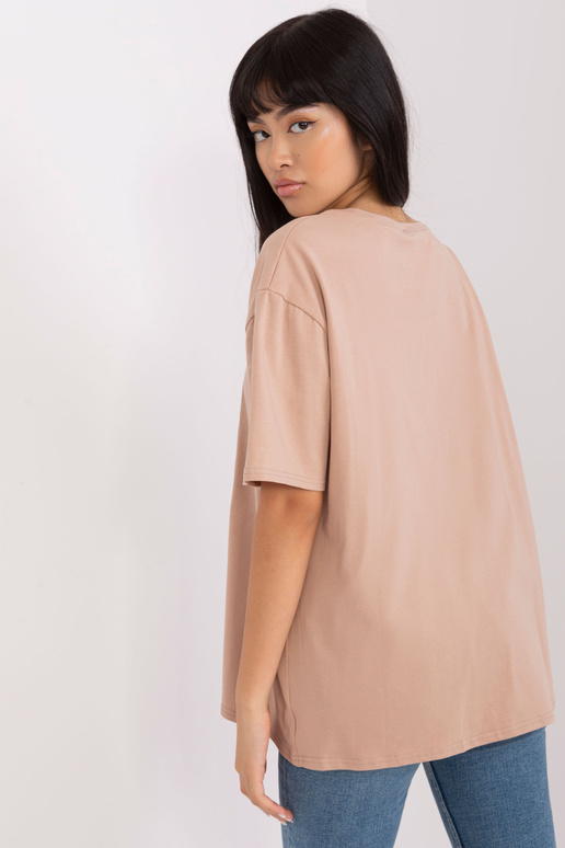 T-krekls-LK-TS-509353-1.33P-bēšs