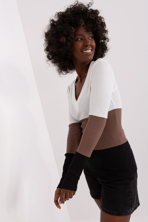 Blūze-RV-BZ-8431-1.14P-melna-bēša