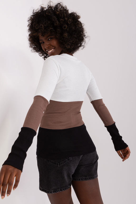 Blūze-RV-BZ-8431-1.14P-melna-bēša