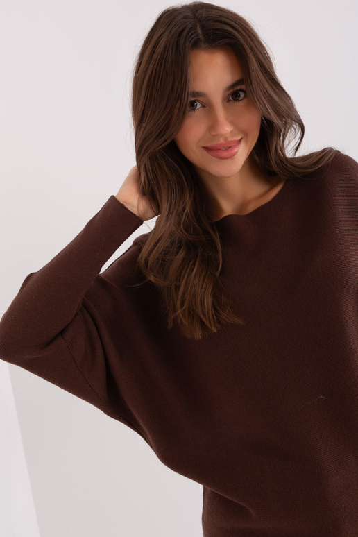 Džemperis-PM-SW-PM-3588.00X-tumši brūns