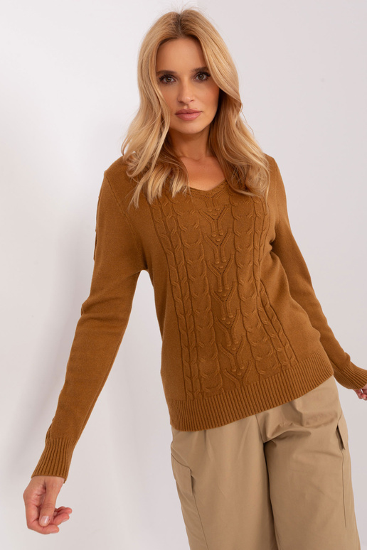 Džemperis-AT-SW-2329.98P-gaiši brūns