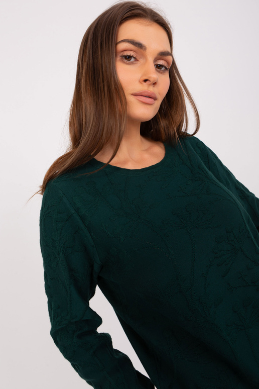 Džemperis-AT-SW-2231.99P-tumši zaļš