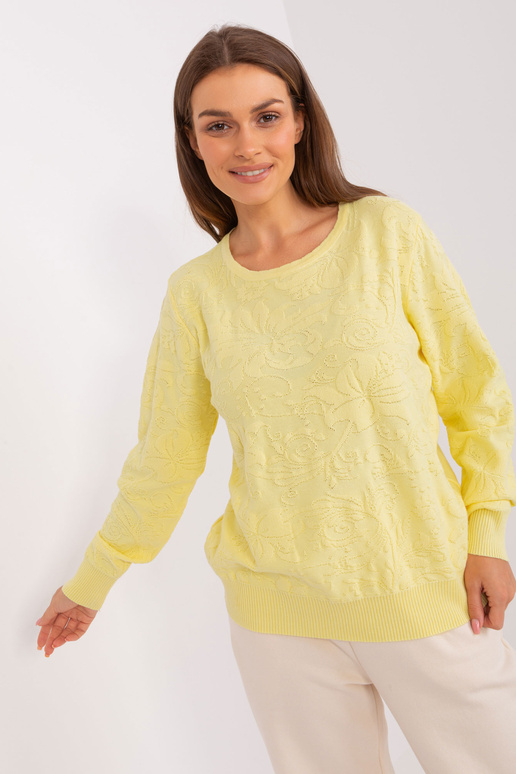 Džemperis-AT-SW-2231A.00P-gaiši dzeltens