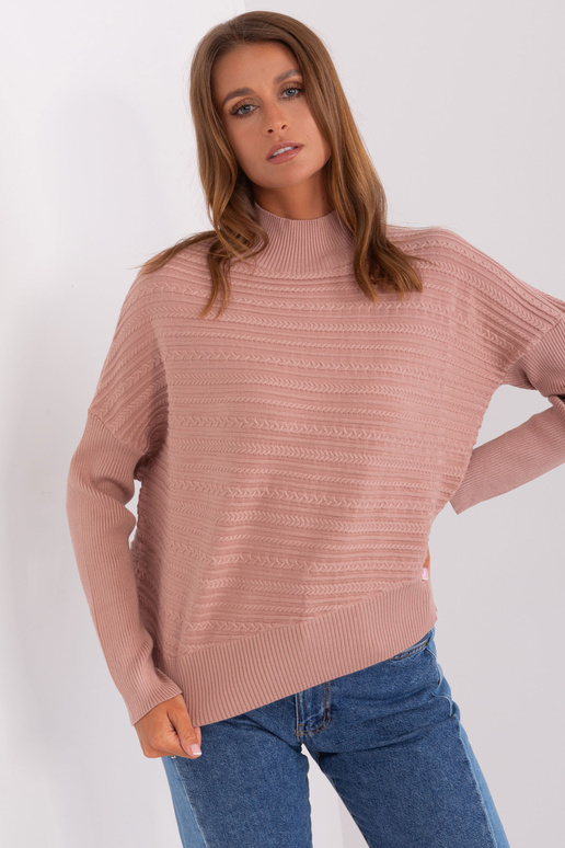 Džemperis-AT-SW-2368.36X-tumši rozā