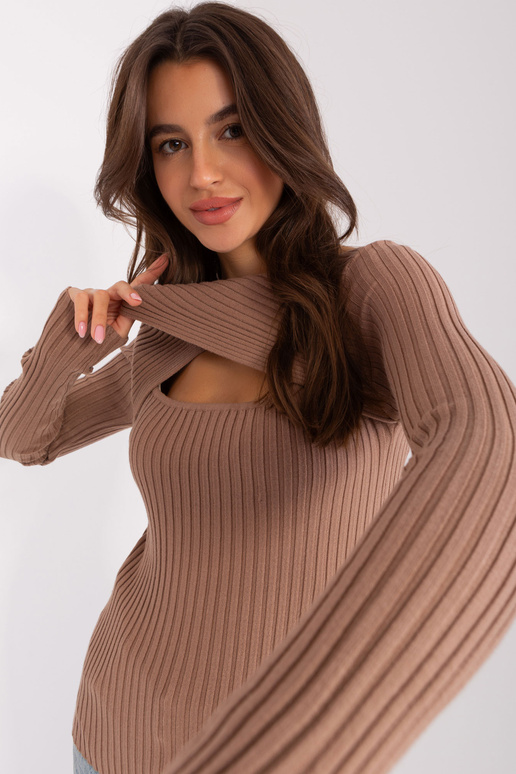 Džemperis-PM-SW-PM1082.03X-gaiši brūns