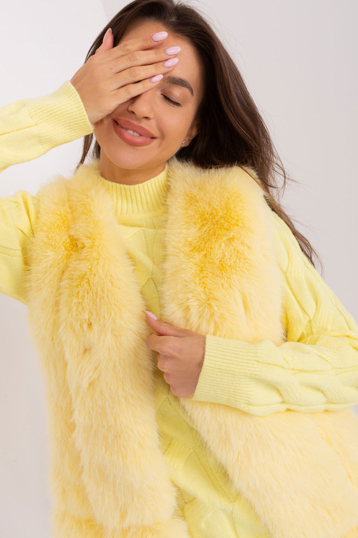 Veste-AT-KZ-2368.00P-gaiši dzeltena