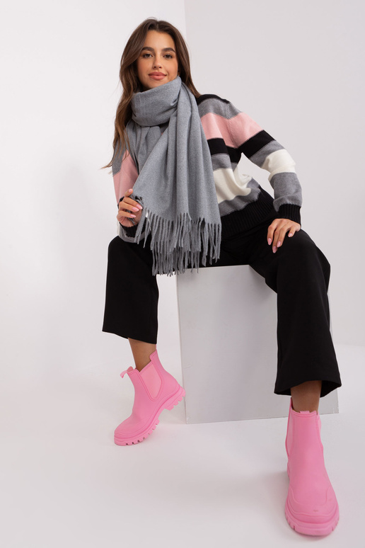 Šalle-AT-SZ-23185.73P-tumši pelēka