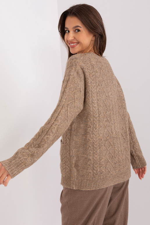 Džemperis-AT-SW-2358.31-tumši bēšs