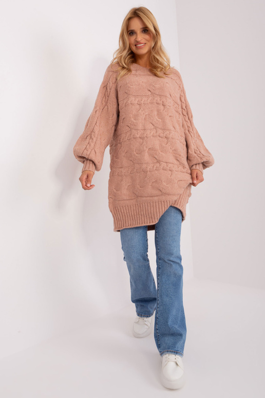 Džemperis-AT-SW-2367.76P-tumši rozā