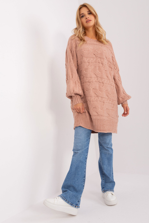 Džemperis-AT-SW-2367.76P-tumši rozā