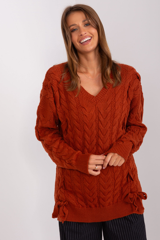 Džemperis-BA-SW-8027.85P-tumši oranžs