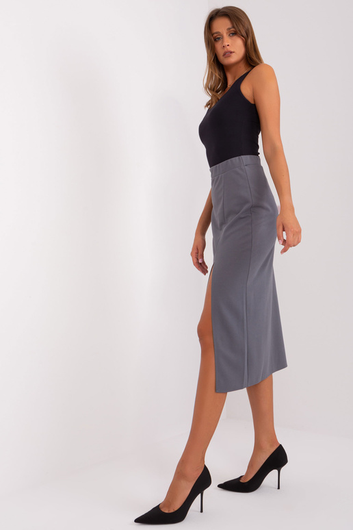 Svārki-LK-SD-509445.72P-tumši pelēki