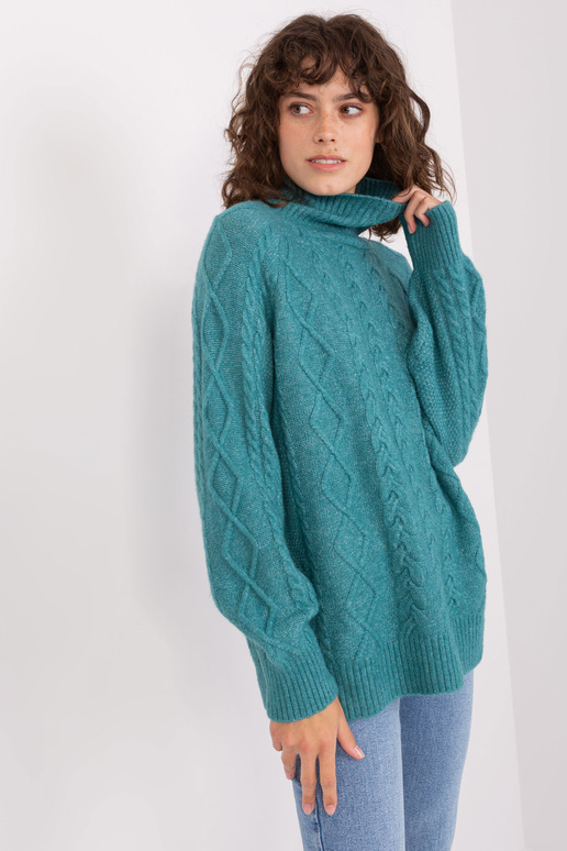 Džemperis-AT-SW-2355-2,12P-tirkīzs
