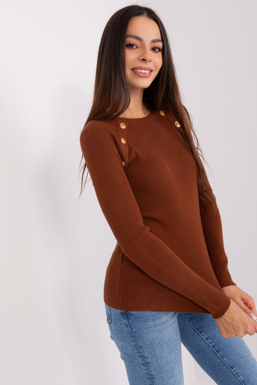 Džemperis-PM-SW-PM9750.08P-tumši brūns